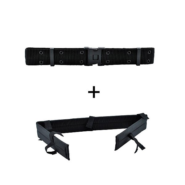 Kit Cinto N.A 3 travas + Protetor de cinto NA | Elite