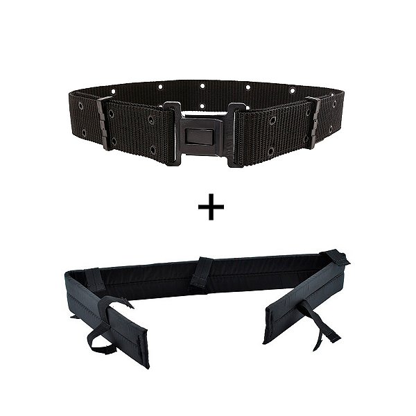 Kit Cinto N.A Fivela Padrão + Protetor de cinto NA | Elite