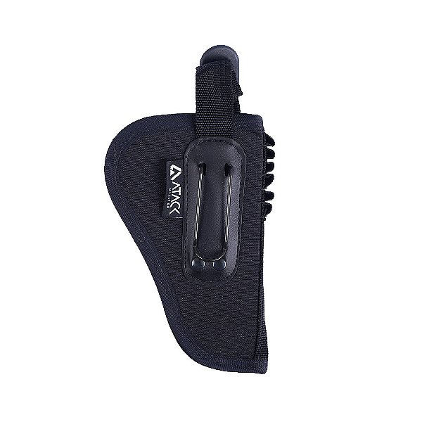 Coldre de Cintura Velado Gun para Revólver 38 | Preta - Atack