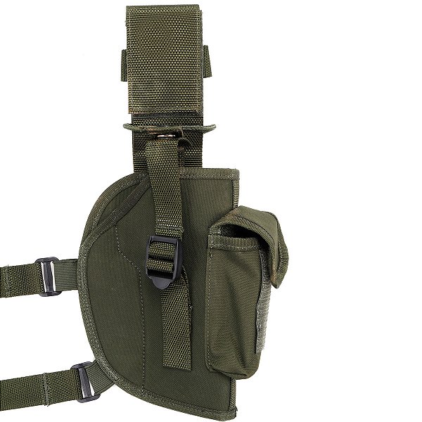 Coldre Com Porta Carregador Simples Atom