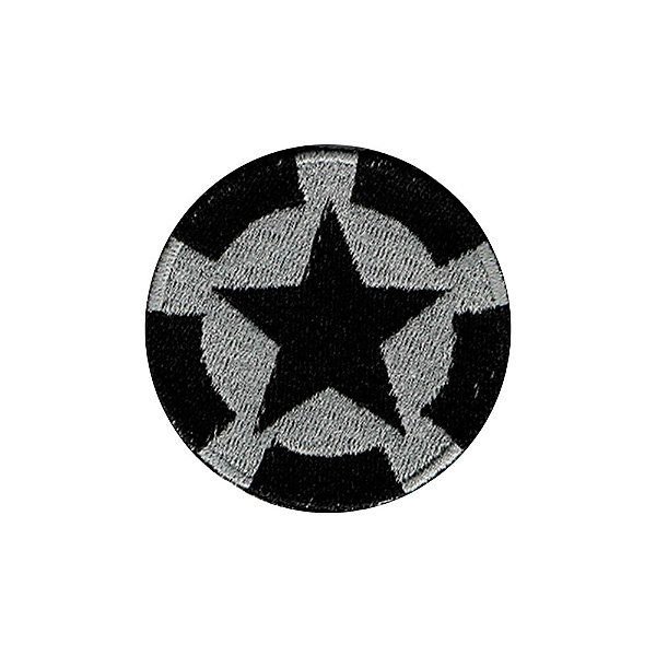 Patch Bordado Estrela Ex. Americano com Fecho de Contato