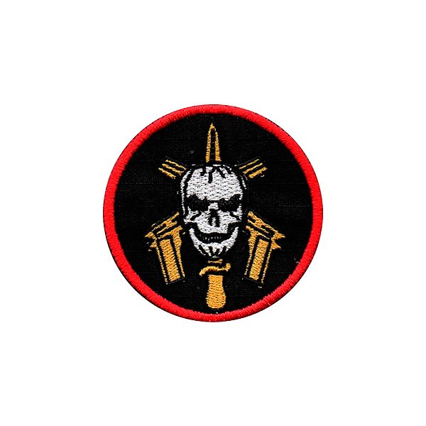 Patch Bordado Tropa de Elite com Fecho de Contato