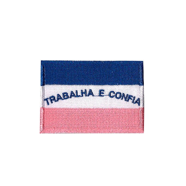 Patch Bordado com Fecho de Contato Bandeira Espírito Santo