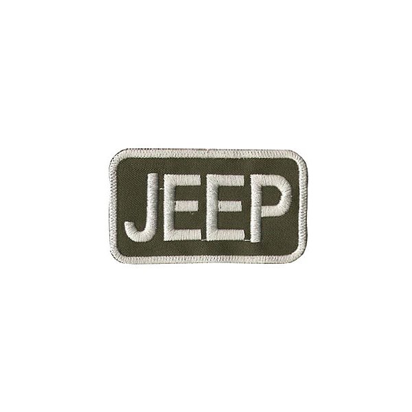 Patch Bordado Jeep I com Fecho de Contato
