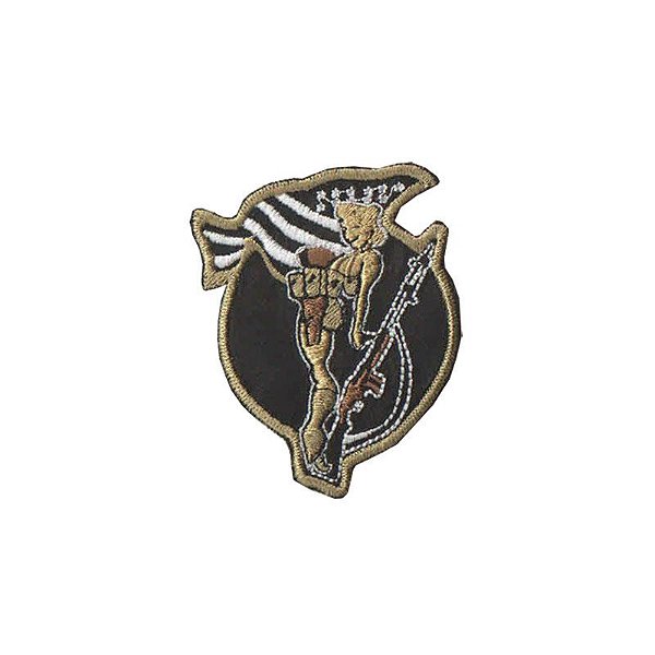 Patch Bordado Bar Lady com Fecho de Contato