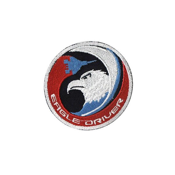 Patch Bordado Eagle Drive com Fecho de Contato