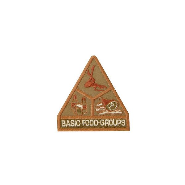 Patch Bordado Food com Fecho de Contato