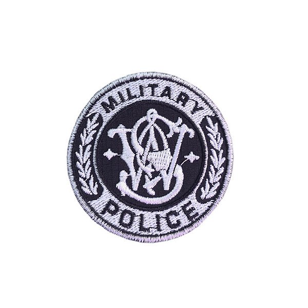 Patch Bordado Military Police com Fecho de Contato