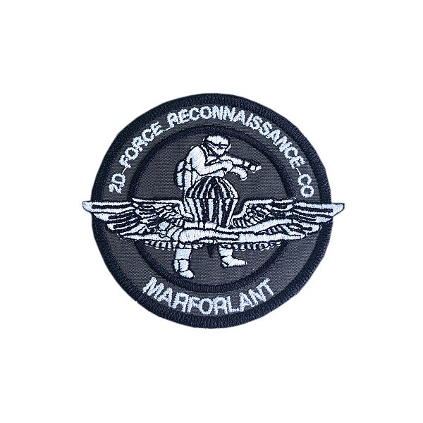 Patch Bordado PQD Force com Fecho de Contato