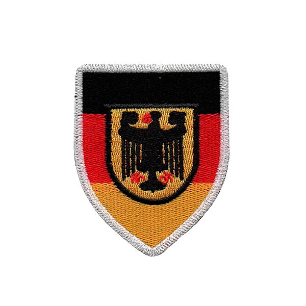 Patch Bordado com Fecho de Contato Polizei Brasão