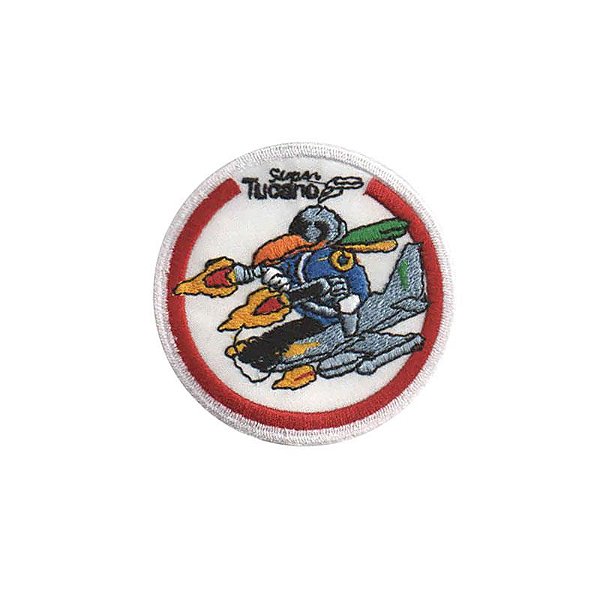 Patch Bordado com Fecho de Contato Super Tucano