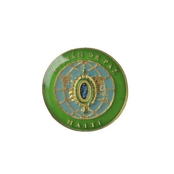 Brevê de Metal Missão de Paz Haiti