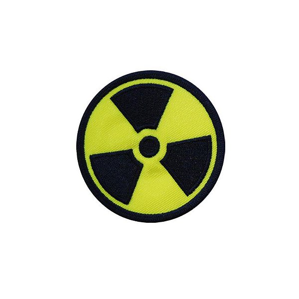Bordado Termocolante Radioatividade