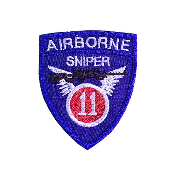 Bordado Termocolante Airborne Sniper