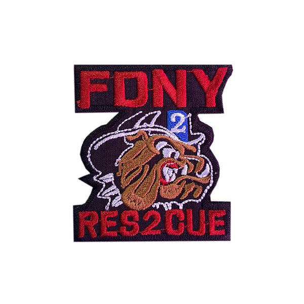 Bordado Termocolante FDNY - RES2CUE