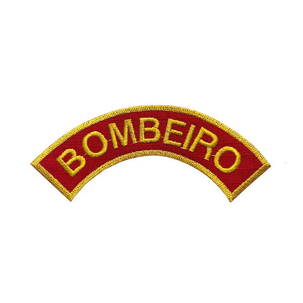 Bordado Termocolante Bombeiro