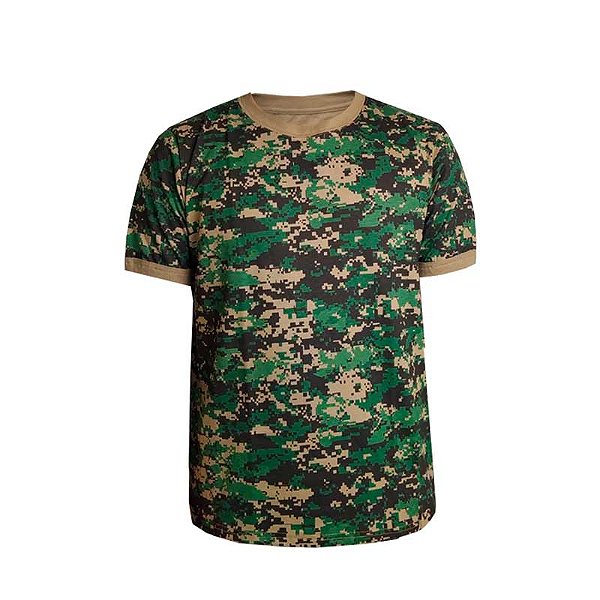 Camiseta Camuflada Masculina Marpat | Treme Terra