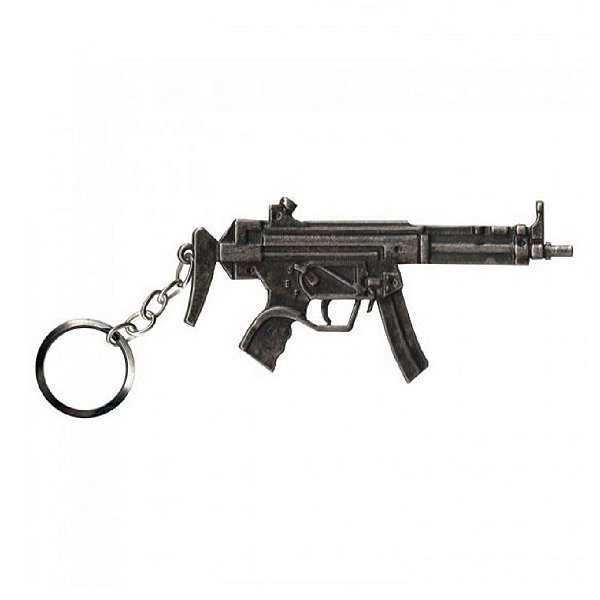 Chaveiro HK 53 Prata Velho | Bélica