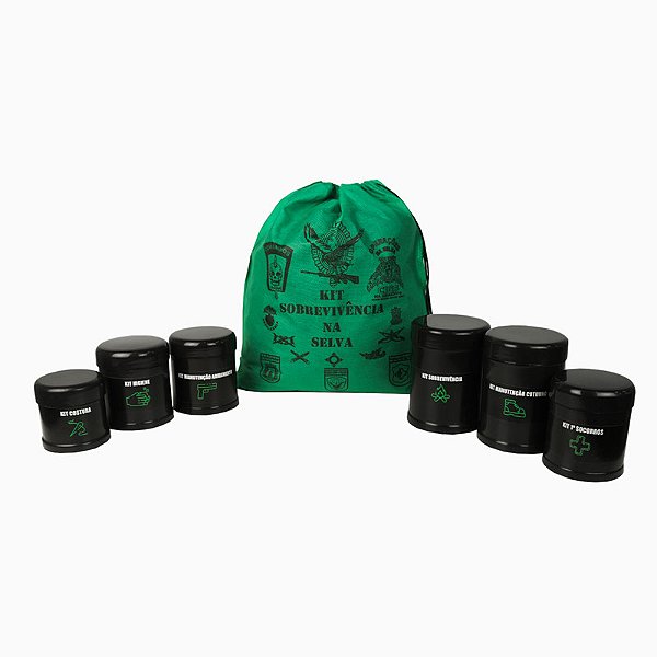 Kit Sobrevivência Na Selva | Elite Comandos