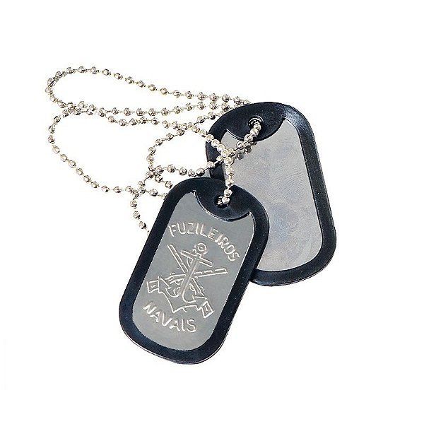 Plaqueta de Identificação Fuzileiros Navais
