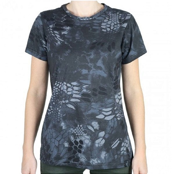 Camiseta Feminina Soldier Camuflada Typhon | Bélica