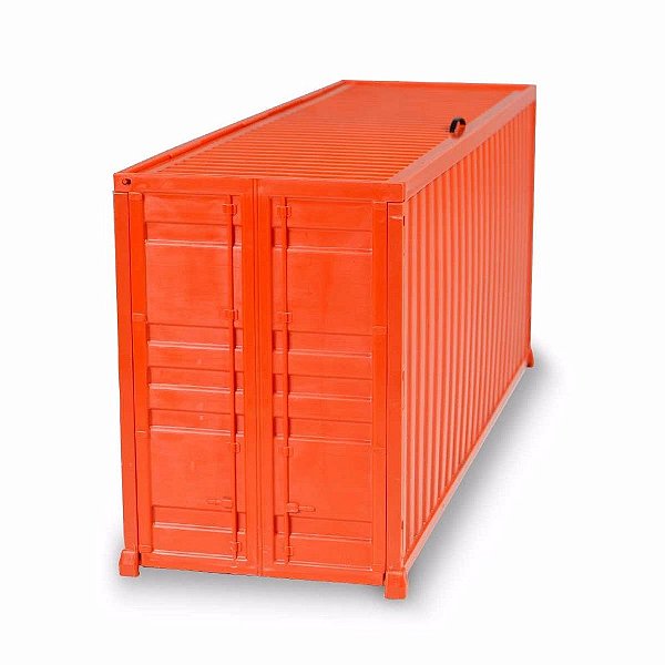 Caixa Mini Container Multiuso Laranja | Treme Terra