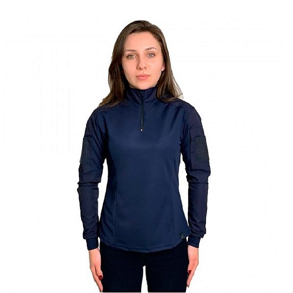 Combat Shirt Feminina Azul | Bélica