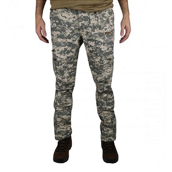 Calça Masculina Multiforce Camuflada Digital Areia | Bélica