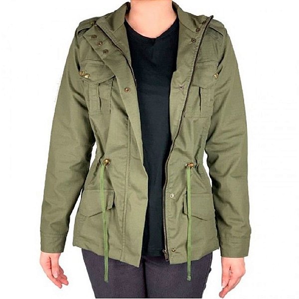 Jaqueta Feminina Alícia Verde | Treme Terra