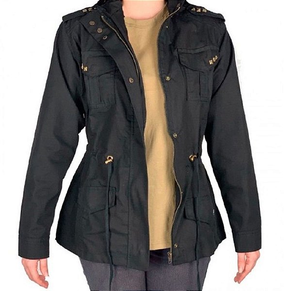 Jaqueta Feminina Alícia Preta | Treme Terra