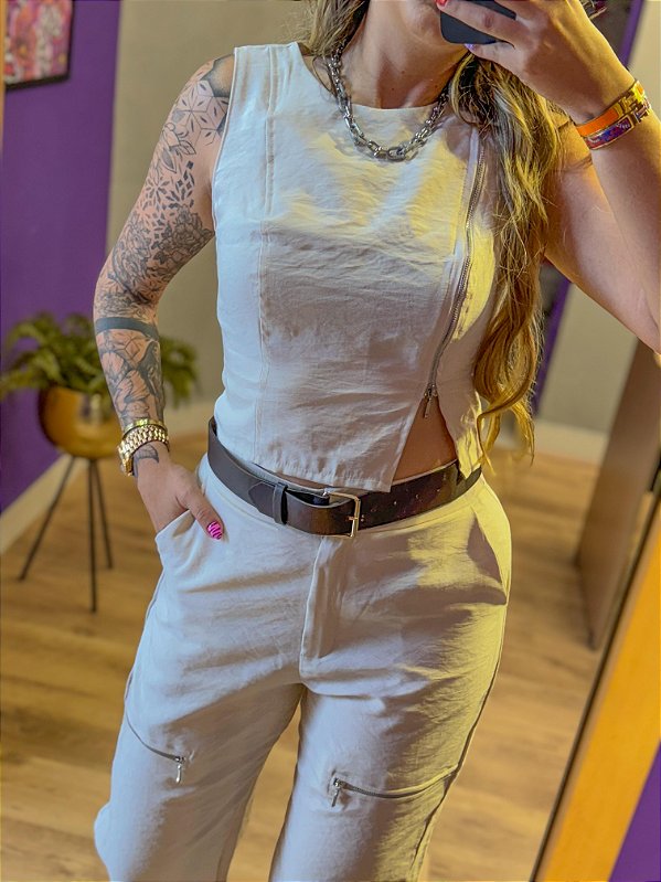Conjunto Liza Off White