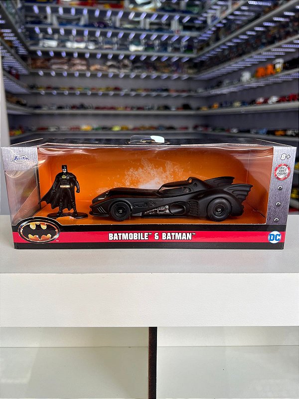 Batmobile 1989 Com Boneco - Batmóvel - Batman - Jada - 1/32