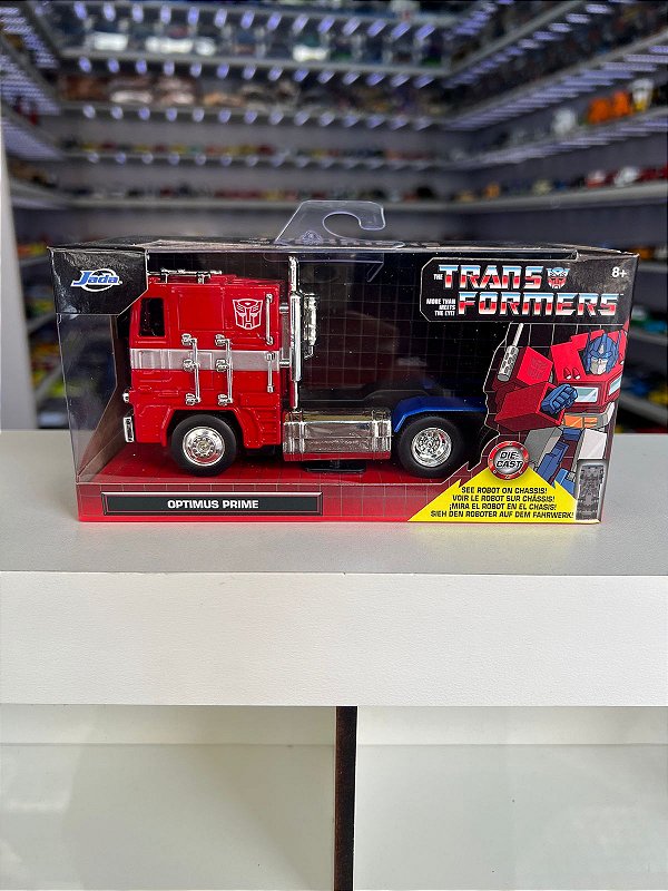 Transformers G1 Autobot Optimus Prime Jada Toys 1:32