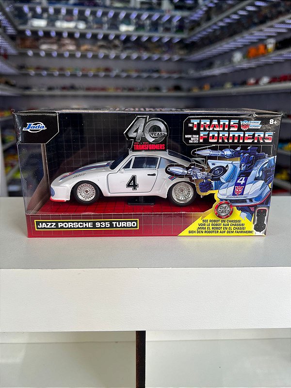 Transformers Jazz Porsche 935 Turbo 1:32 Jada Toys
