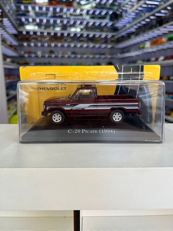 Chevrolet C-20 Picape (1994) 1:43 Carros Classicos do brasil
