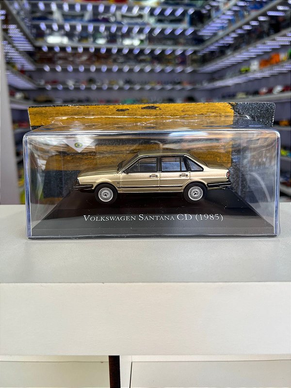 Volkswagen Santana CD (1985)  1:43 Carros Classicos do brasil