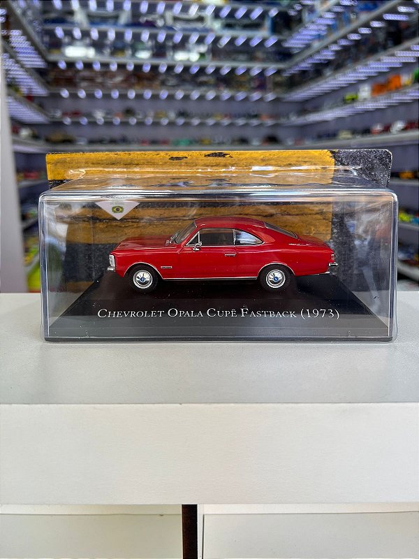 Chevrolet Opala Coupe Fastback (1973)  1:43 Carros Classicos do brasil