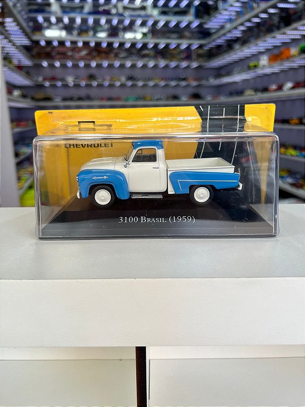 Chevrolet 3100 Brasil (1959)  1:43 Carros Clássicos do brasil