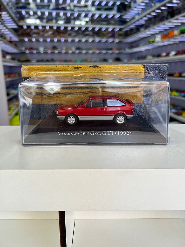 Volkswagen Gol GTI (1992)  1:43 Carros Clássicos do brasil