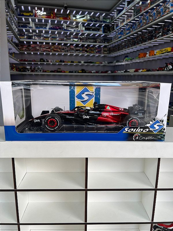 Fórmula 1 Alfa Romeo C43 Gp Montreal 2023 Valtteri Bottas 1:18 Solido