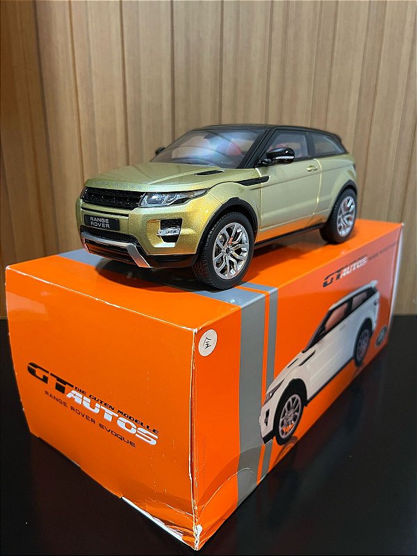 Land Rover Evoque 1:18 - GT Autos Linha Premium