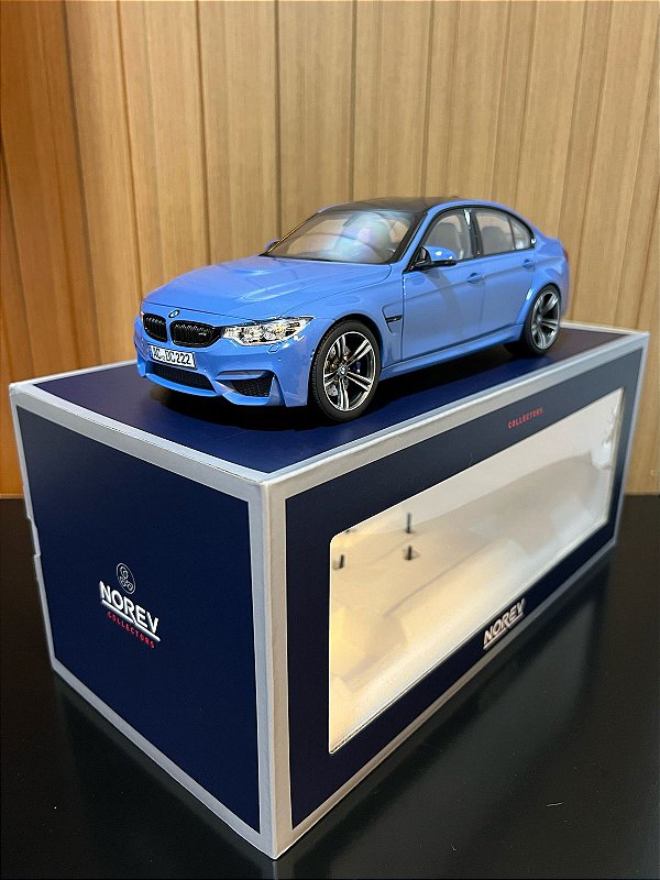 BMW M3 F80 Competition azul 1:18 Norev