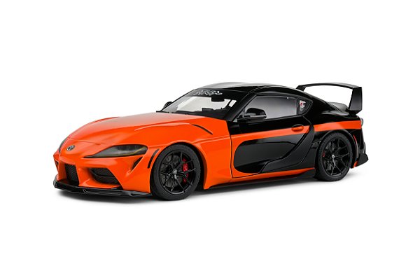 Toyota GR Supra 2024 1:18 Solido Laranja