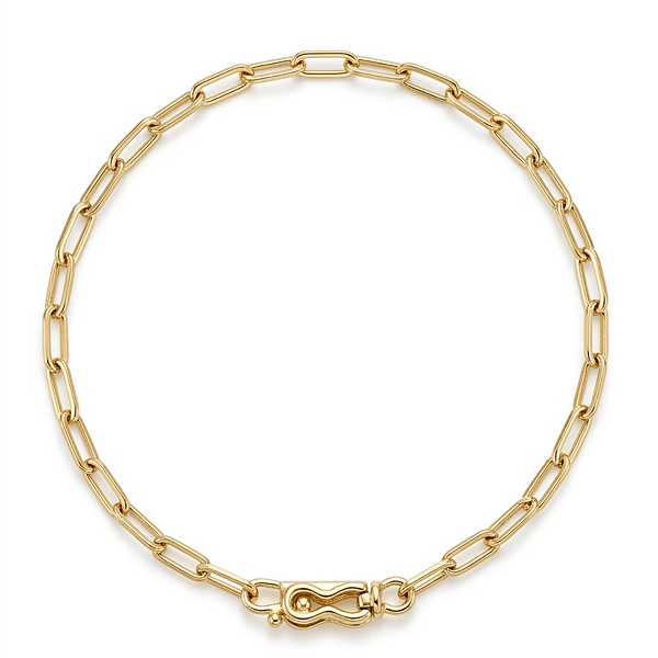 Pulseira Cartier 2,5mm com 20cm de comprimento Fecho Canhão Fem. Masc.