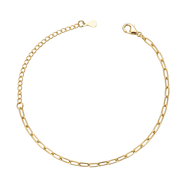 Pulseira Cartier 2,5mm comprimento 16cm + 5cm extensor banho Ouro 18K