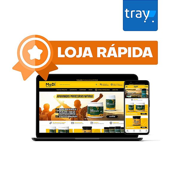 Plano Loja Rápida Implantação Loja Virtual + Sistema de Gestão + Mentoria - Tray