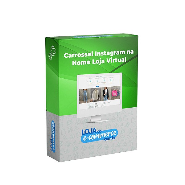 Carrossel Instagram na Home Loja Virtual