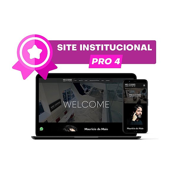 Criação De Site Institucional Plano Pro 4