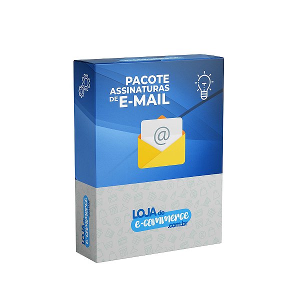 Pacote de Assinaturas Para E-mail Loja Virtual