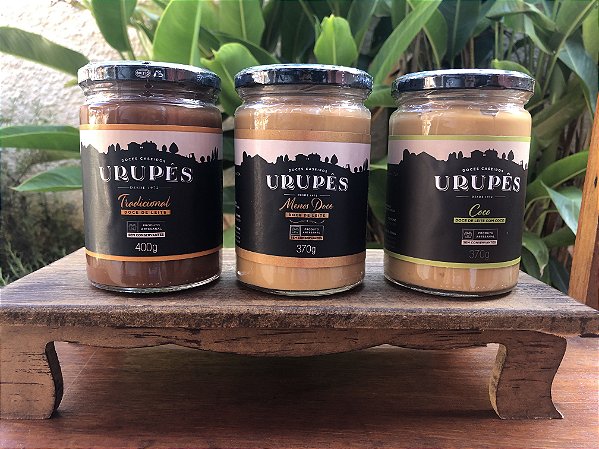 Kit 3 Doces de Leite Urupês 420g